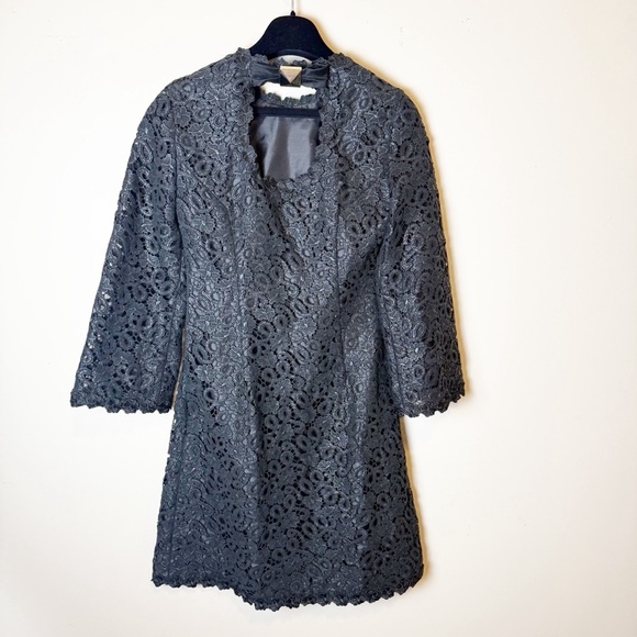 🖤Kate Spade New York Quinn Black Lace Dress Size 0 - Picture 7 of 9